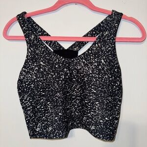 Athletic Crop Tank Built in Bra Premium Quality